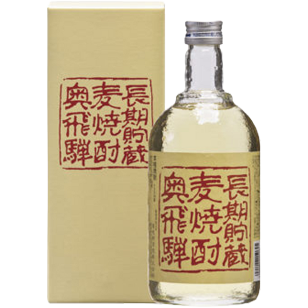 奧飛驒 金箔米燒酎 酒瓶正面商品圖
