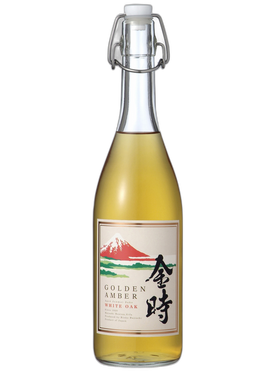 金時 Golden Amber 樫樽熟成純米酒 酒瓶正面商品圖