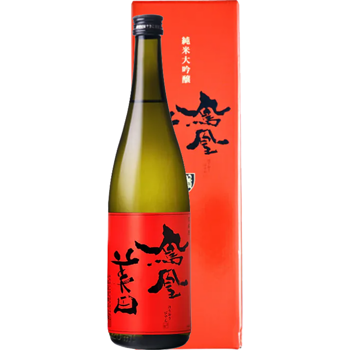 鳳凰美田 純米大吟釀 赤判 酒瓶正面商品圖