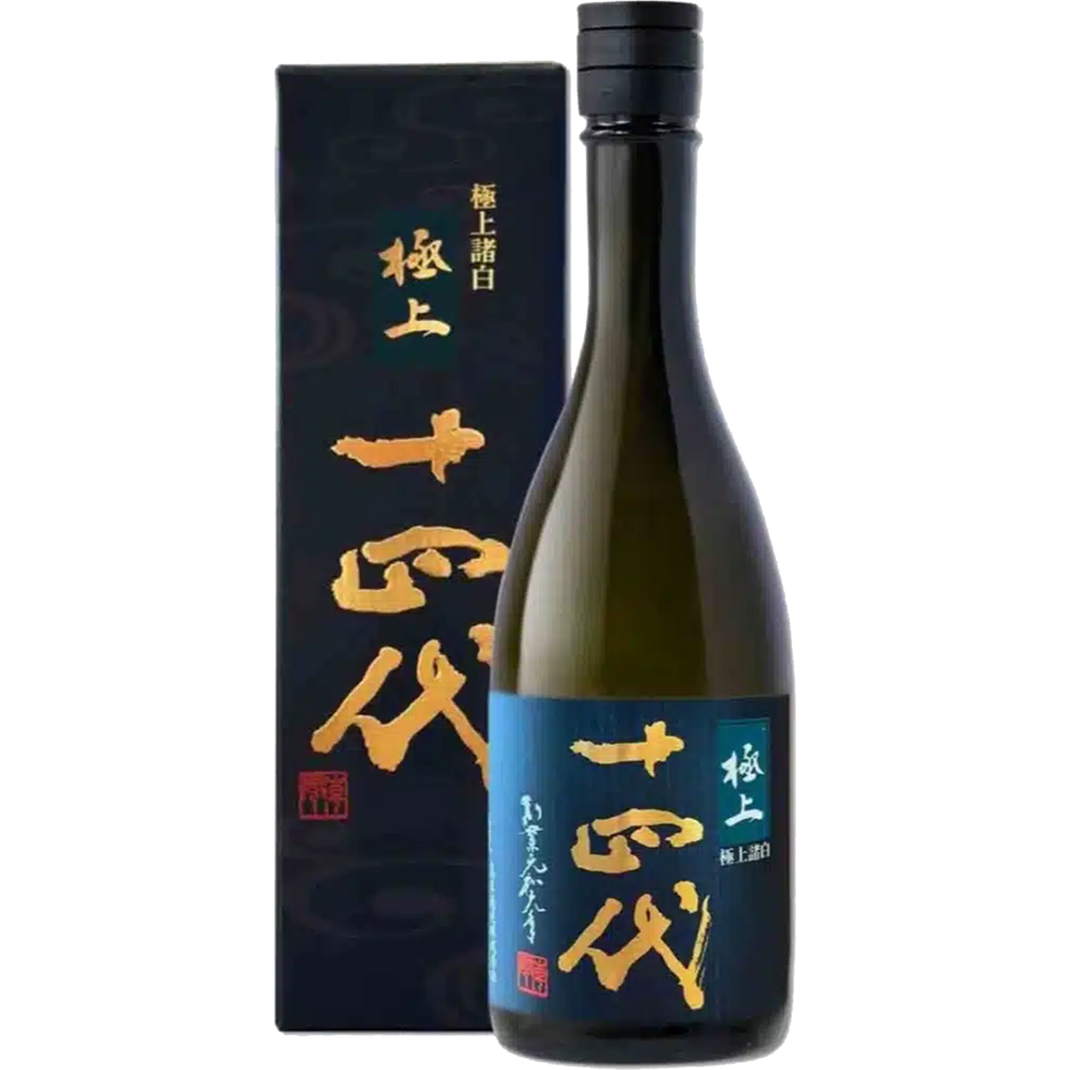 十四代 極上諸白 純米大吟釀 酒瓶正面商品圖