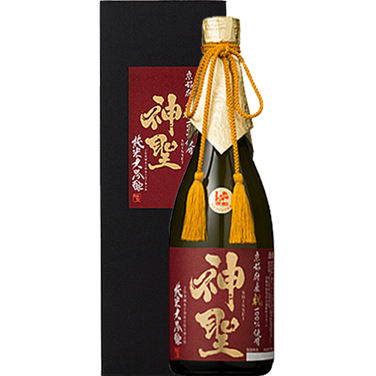神聖 祝 純米大吟釀 酒瓶正面商品圖