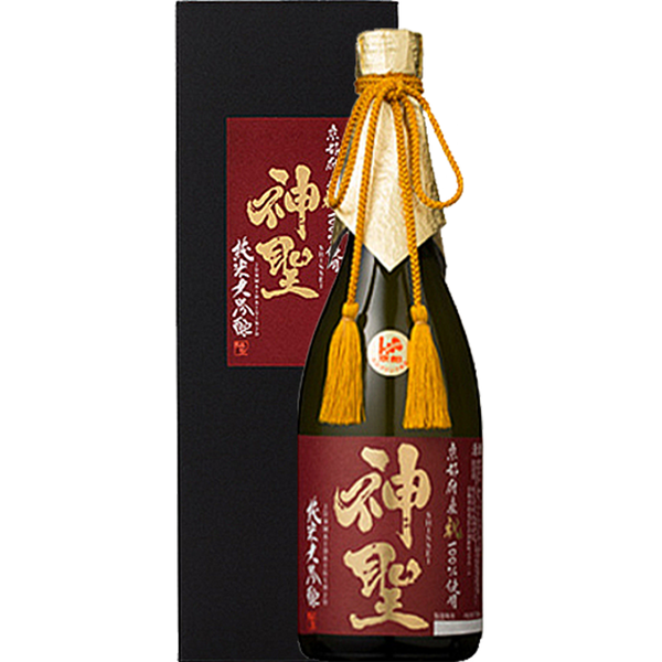 神聖 祝 純米大吟釀 酒瓶正面商品圖