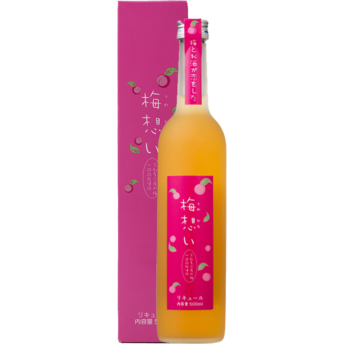 神聖 梅想い 酒瓶正面商品圖