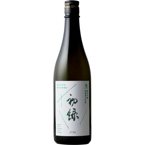 奥飛騨 初緑 特別純米 無濾過生原酒 酒瓶正面商品圖