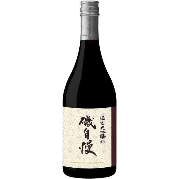 磯自慢 純米大吟釀50 限定版 酒瓶正面商品圖
