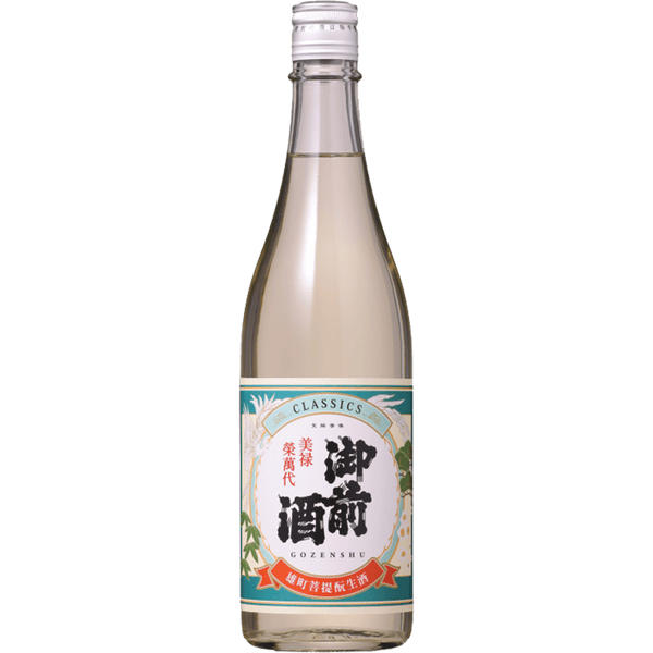 御前酒 CLASSICS 生 (菩提酛生酒) 酒瓶正面商品圖