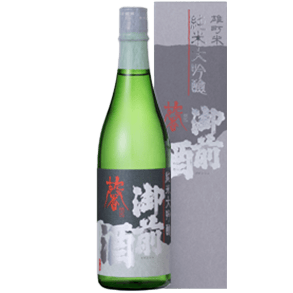 御前酒 純米大吟釀 馨 酒瓶正面商品圖